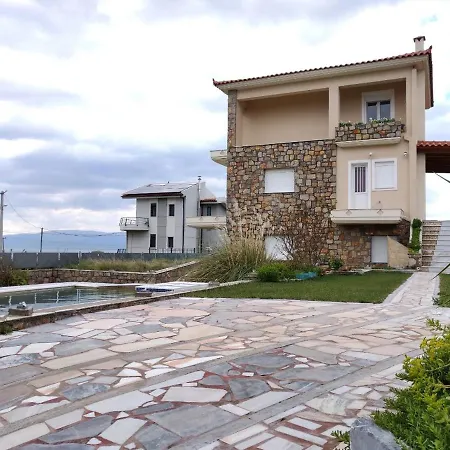 ヴィラ Dimitris Vaso's With Sea And Mountain View!