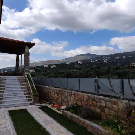 Dimitris Vaso's With Sea And Mountain View! ヴィラ *